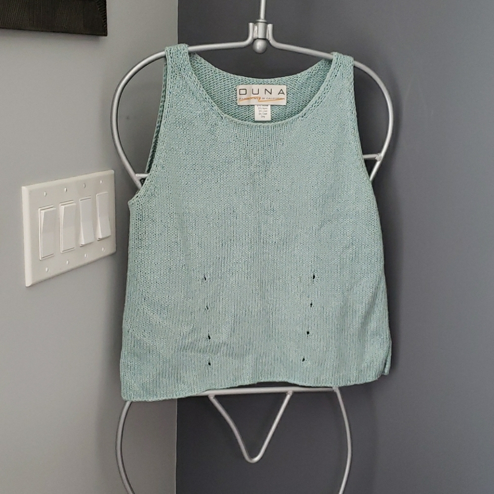 Summer hand loomed sweater